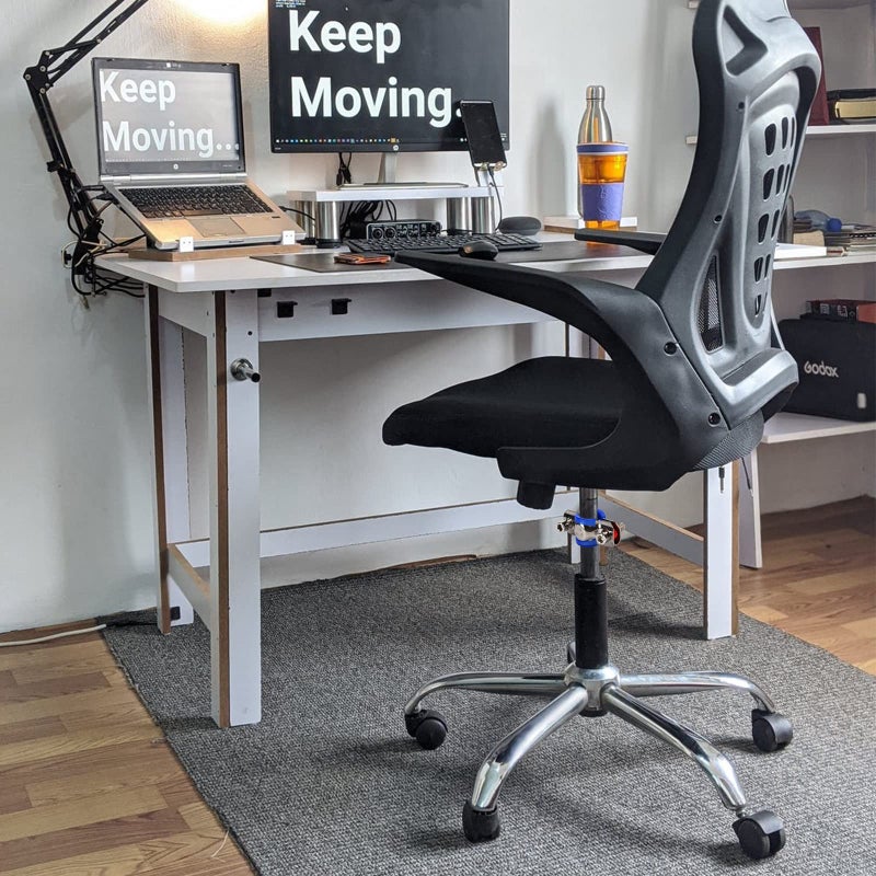 Timsec 2 Pieces Fix Sinking Office Chair  304 Stainless Steel Office Chair Saver for Stop Sinking  Sinking Office Chair Repair Kit with Allen Wrench  Adjustable Chair Height Without Cylinder Replacement - Image 4